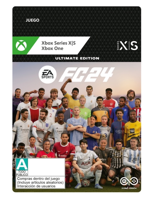 EA Sports FC 24 Ultimate juego digital consola Xbox Series X/S Y Xbox One