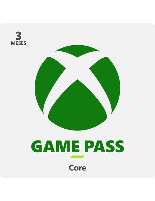 Membresía Game Pass Core 3 Meses