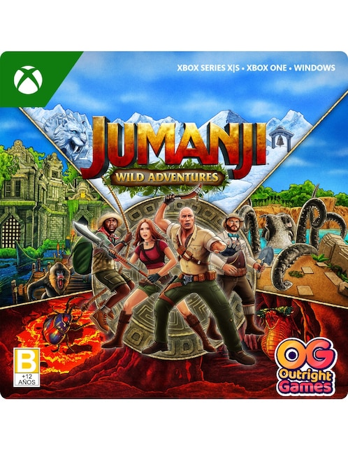 Jumanji: Wild Adventures estándar juego digital consola Xbox Series X/S, Xbox One y Windows 10