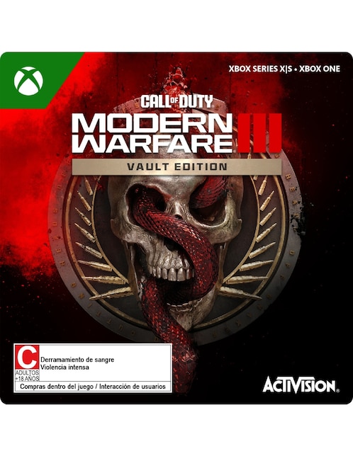 Call of Duty: Modern Warfare III vault edition juego digital consola Xbox Series X/S y Xbox One