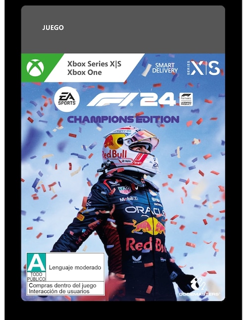 F1 24 Champions juego digital consola Xbox One, Xbox Series X/S