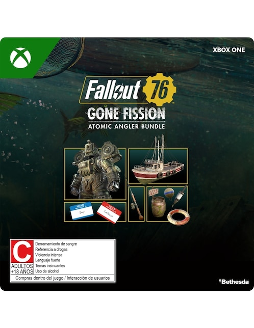 XBOX Fallout 76: Paquete Atomic Angler Xbox estándar para Xbox One