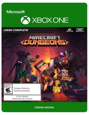 Minecraft Dungeons Contenido Descargable Para Xbox One