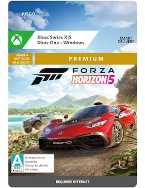 Forza Horizon 5 Premium Para Xbox Series X/S Y Xbox One Digital