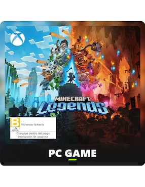 Minecraft Legends Para PC Digital