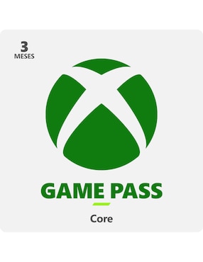 Membresía Game Pass Core 3 Meses