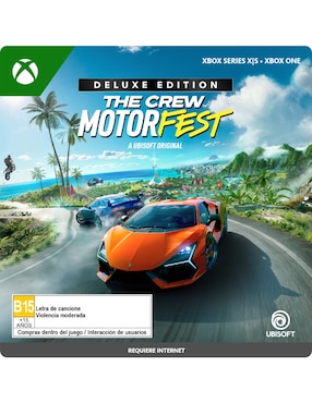 The Crew Motorfest Deluxe Juego Digital Consola Xbox Series X/S Y Xbox One