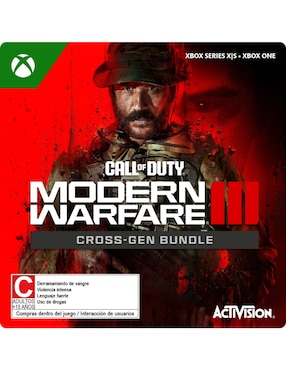 Call Of Duty: Modern Warfare III - Cross-Gen Bundle Estándar Juego Digital Consola Xbox Series X/S Y Xbox One