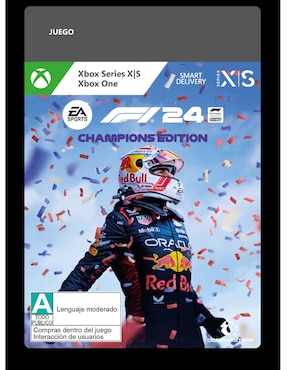 F1 24 Champions Juego Digital Consola Xbox One, Xbox Series X/S