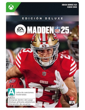 Madden NFL 25 Deluxe Juego Digital Consola Xbox Series S/X Y Xbox One