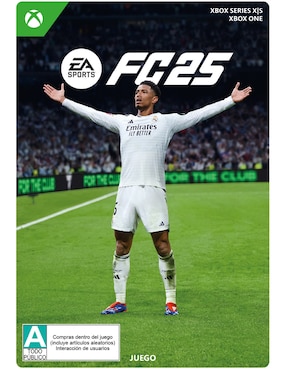 EA Sports FC-25 Estándar Juego Digital Consola Xbox One, Xbox Series X/S